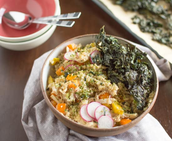 Chicken Kale Rice Bowl 5