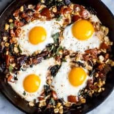 Braised Egg Breakfast - an easy and healthy weekend breakfast that is ready in 30 minutes! | webserie.futebolmilionario.com