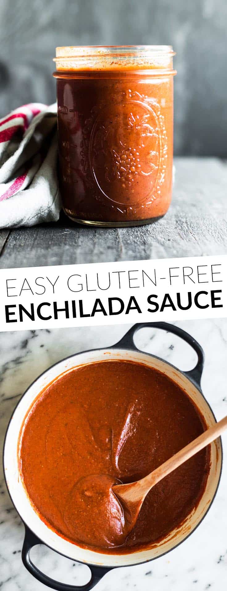 Quick Enchilada Sauce - Out of this world tasty, gluten-free enchilada sauce! Ready in 15 minutes! @healthynibs