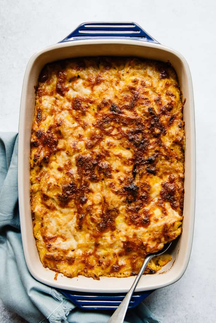 Baked Butternut Squash Mac and Cheese - a delicious vegetarian dish!