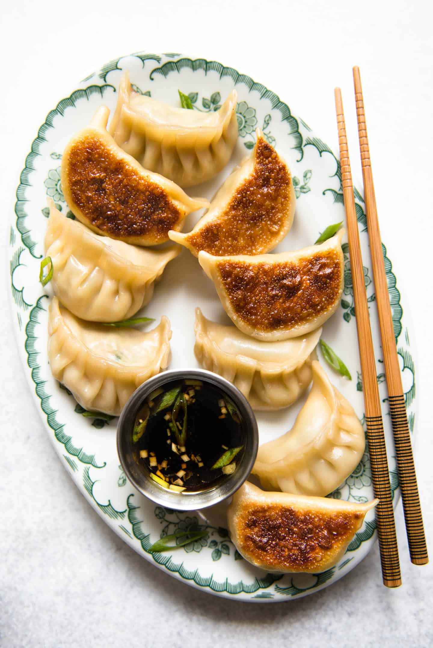 Chicken Potstickers - a simple and delicious recipe with step-by-step photos