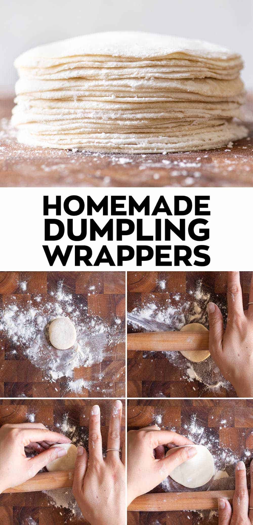 How to Make Dumpling Wrappers - Step-by-step guide