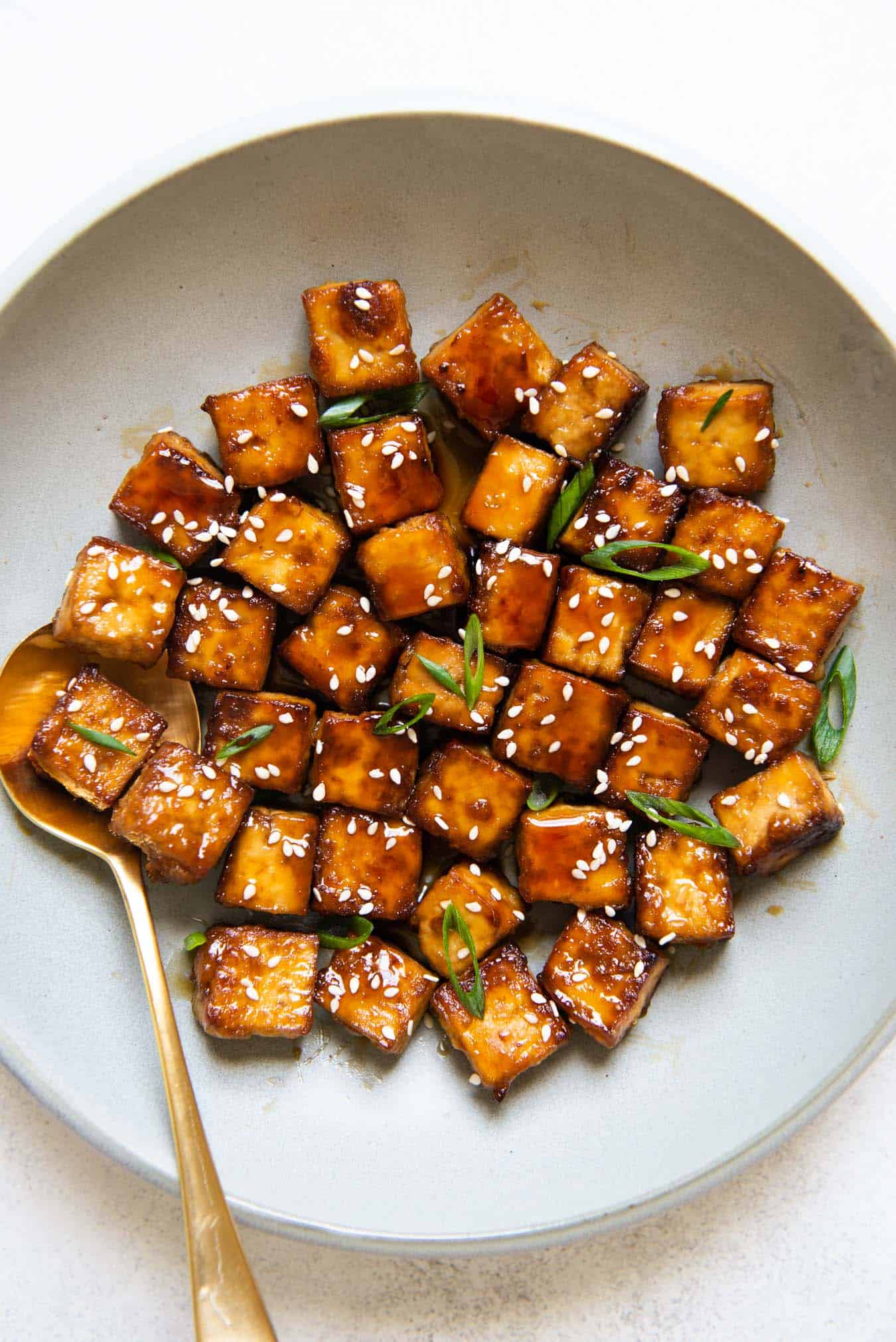 Tofu in Teriyaki Sauce
