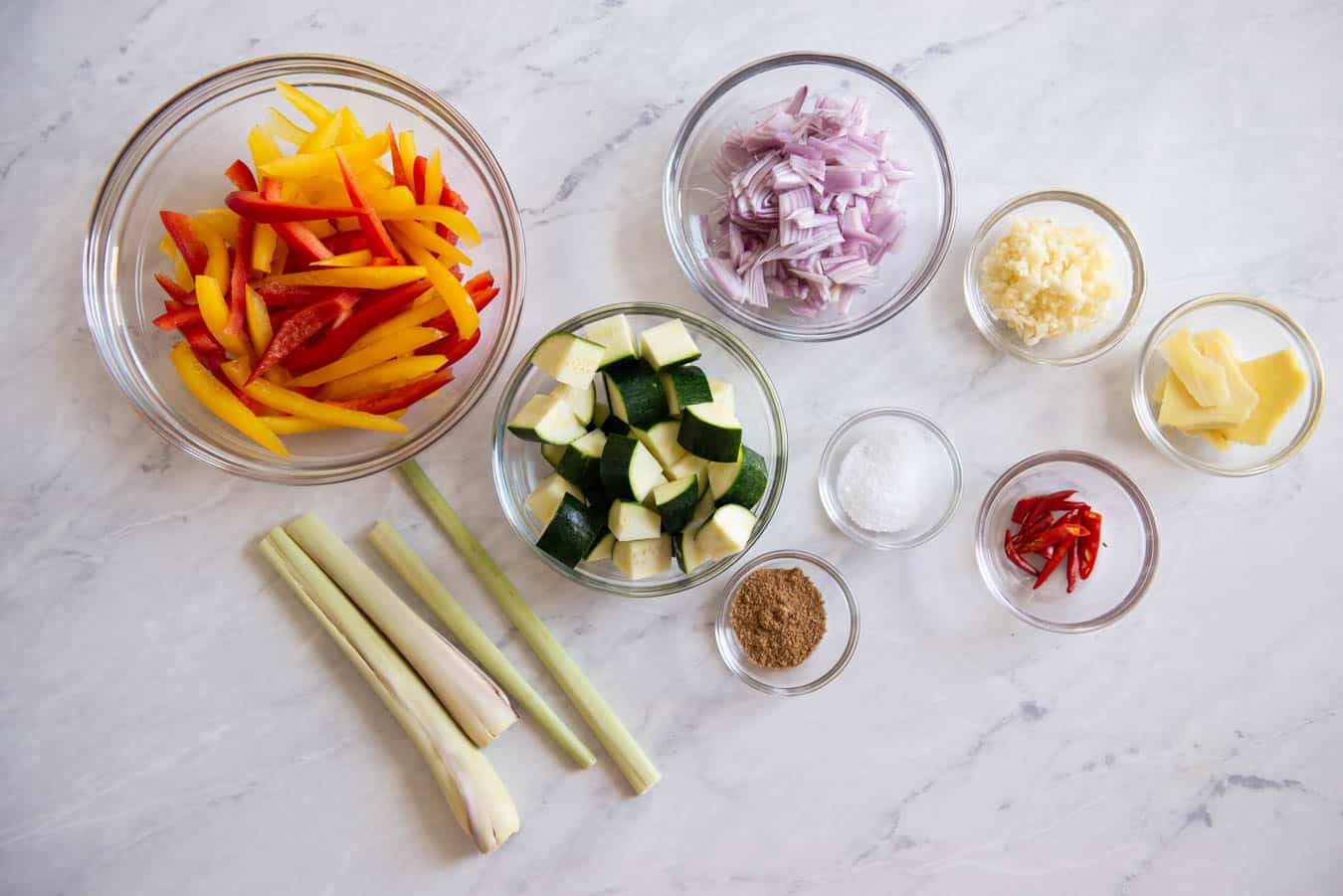 Red Curry Ingredients