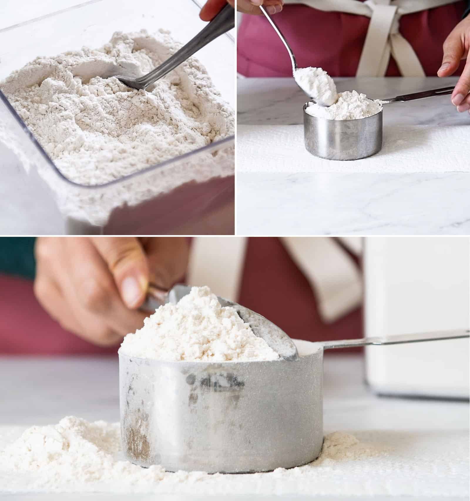 Measuring Flour Collage