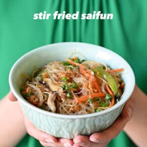 Stir Fried Saifun