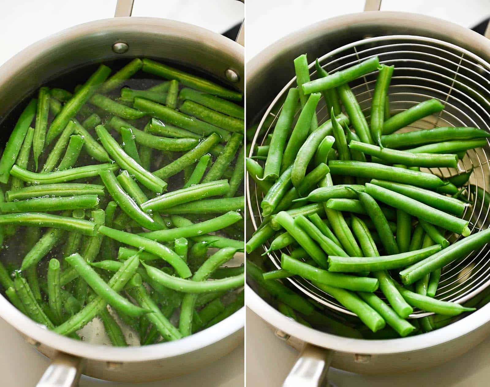Blanching Green Beans