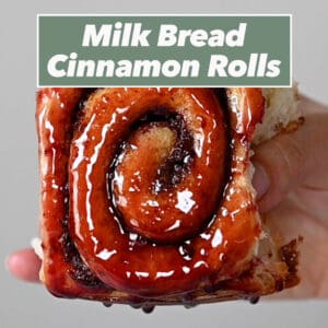 Milk bread Cinnamon Rolls