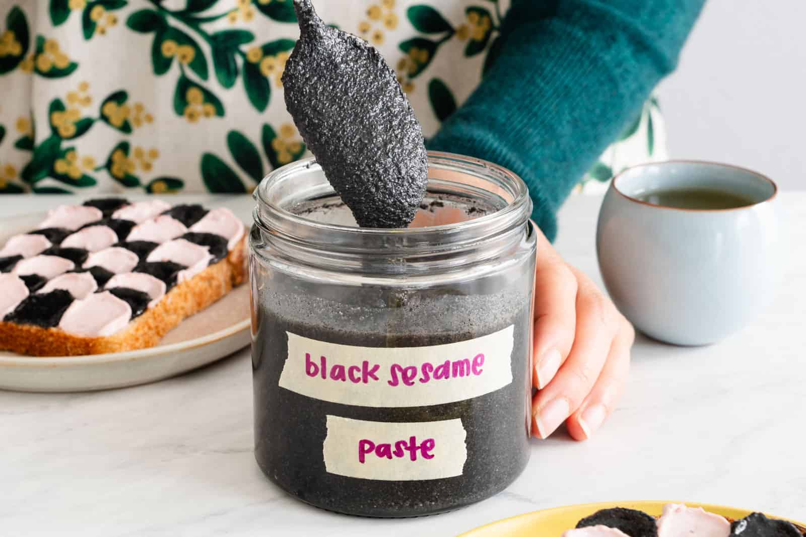 black sesame paste